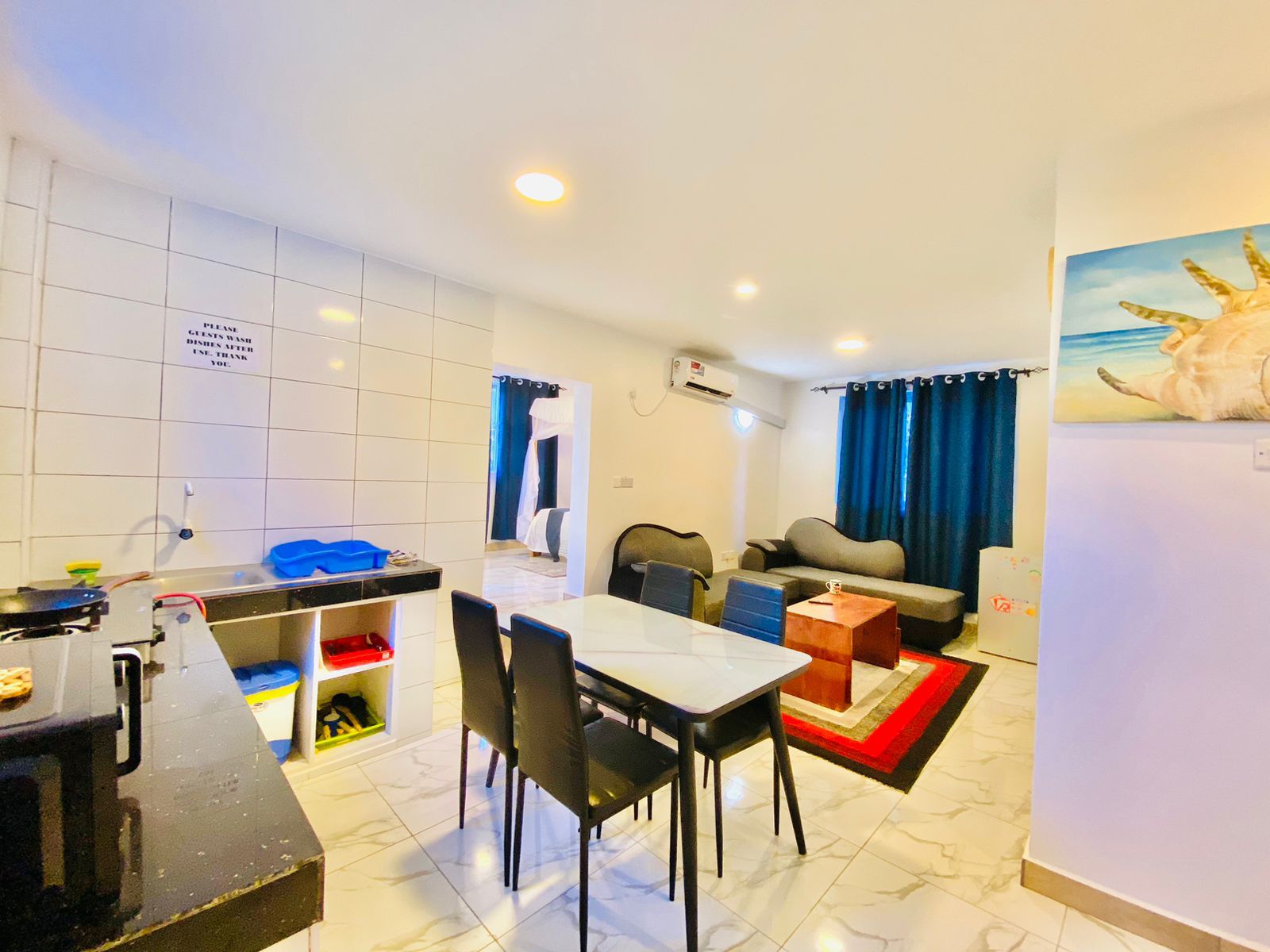 3 Bedroom Apartment White Makuti Holiday Apartments